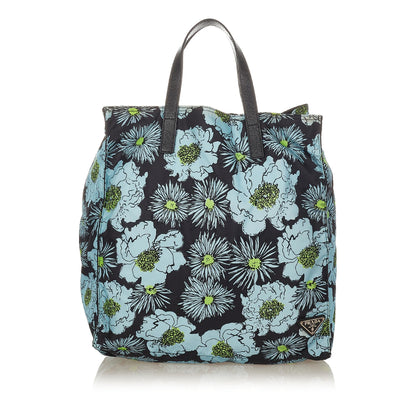 Prada Tessuto Stampato Nylon Tote Bag (SHG-26119)