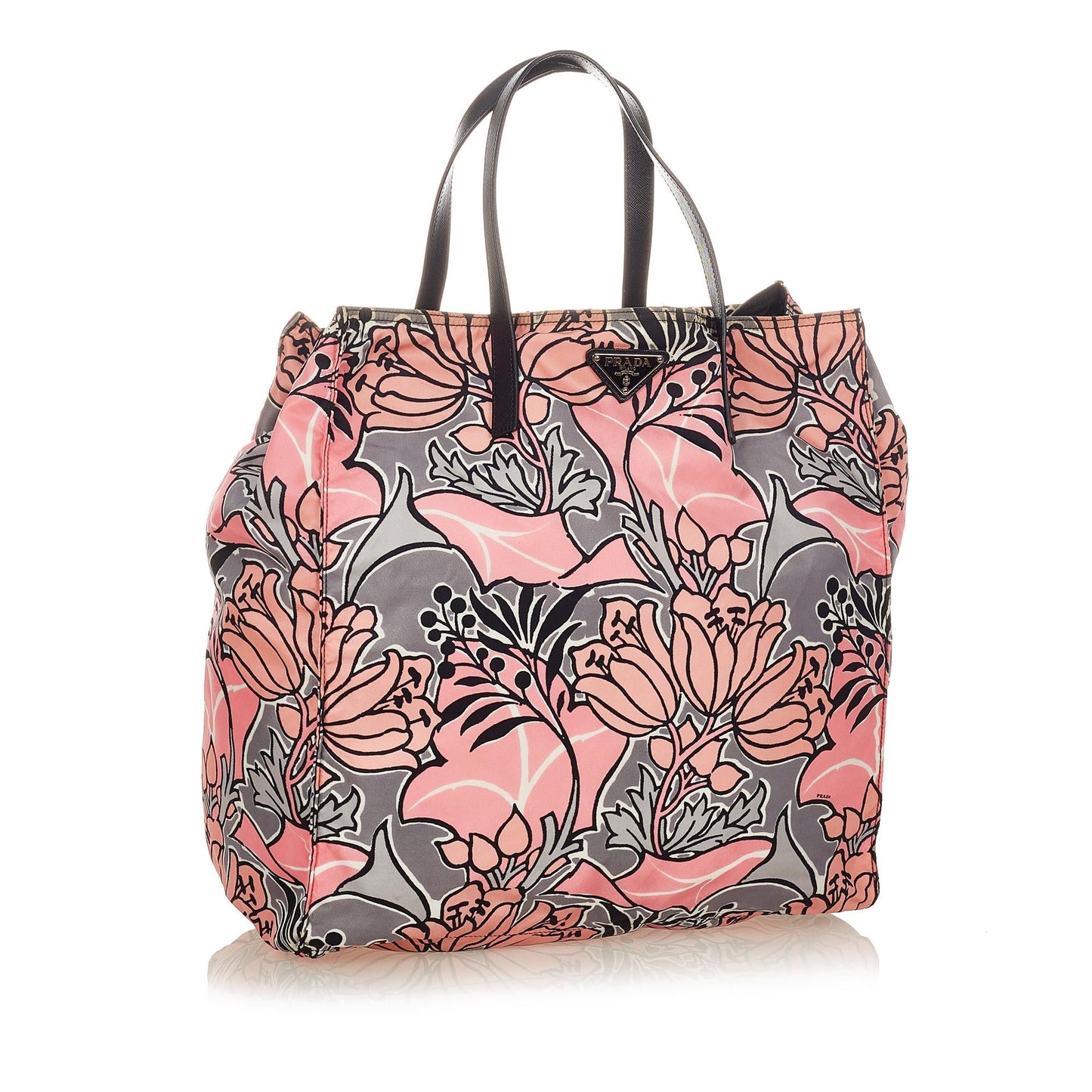 Prada Tessuto Stampato Satchel (SHG-26161)