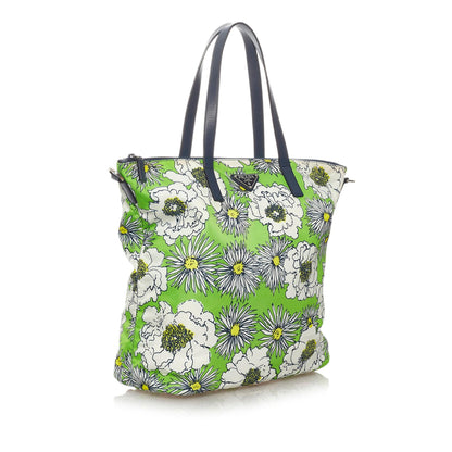Prada Tessuto Stampato Satchel (SHG-28372)