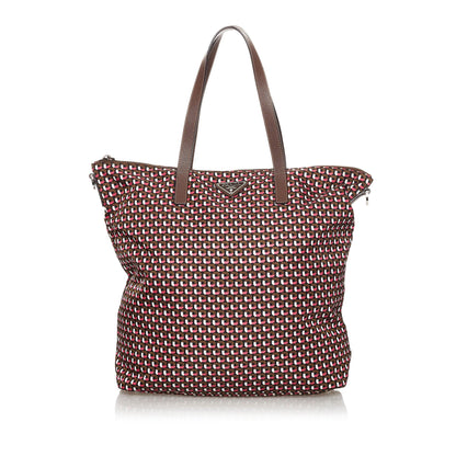 Prada Tessuto Stampato Satchel (SHG-37308)