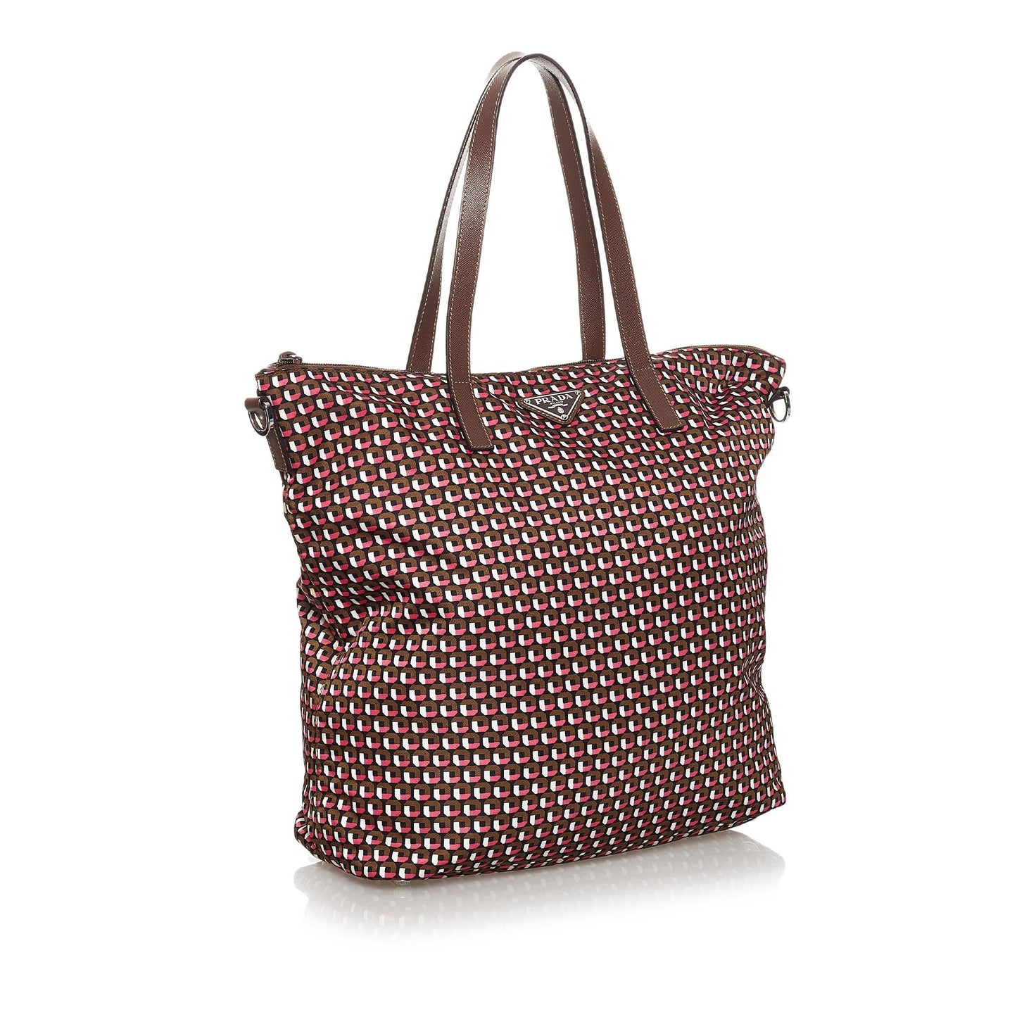 Prada Tessuto Stampato Satchel (SHG-37308)