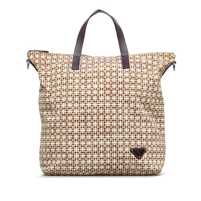 Prada Tessuto Stampato Satchel (SHG-59ML3T)