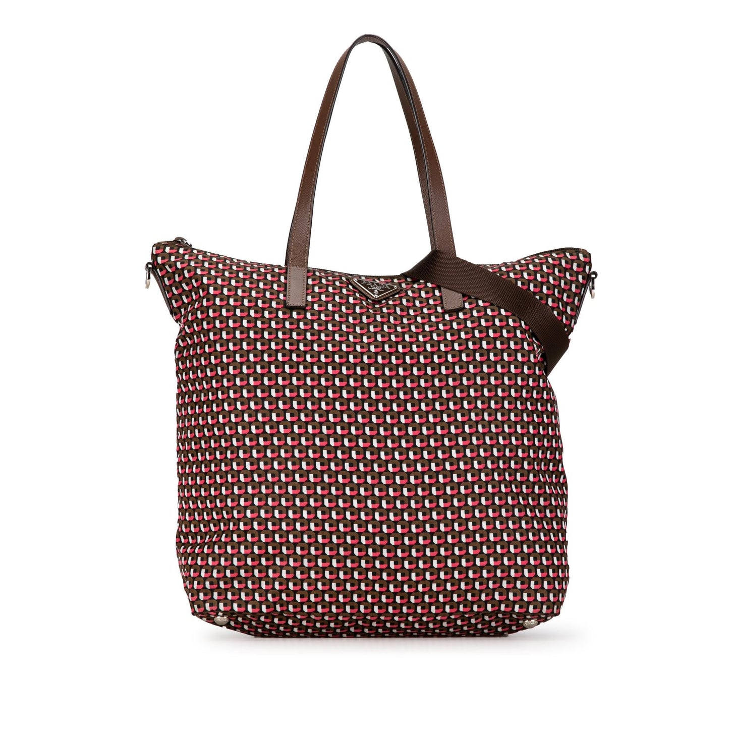 Prada Tessuto Stampato Satchel (SHG-LA8Jum)