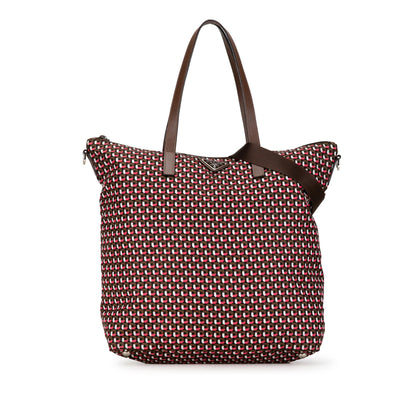 Prada Tessuto Stampato Satchel (SHG-LA8Jum)