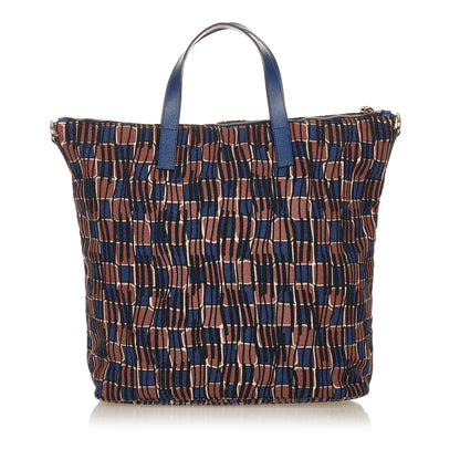 Prada Tessuto Stampato Tote Bag (SHG-26863)