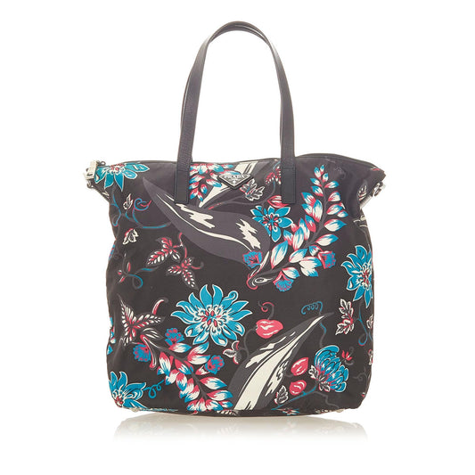 Prada Tessuto Stampato Tote Bag (SHG-31666)