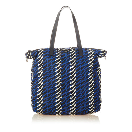 Prada Tessuto Stampato Tote (SHG-25931)