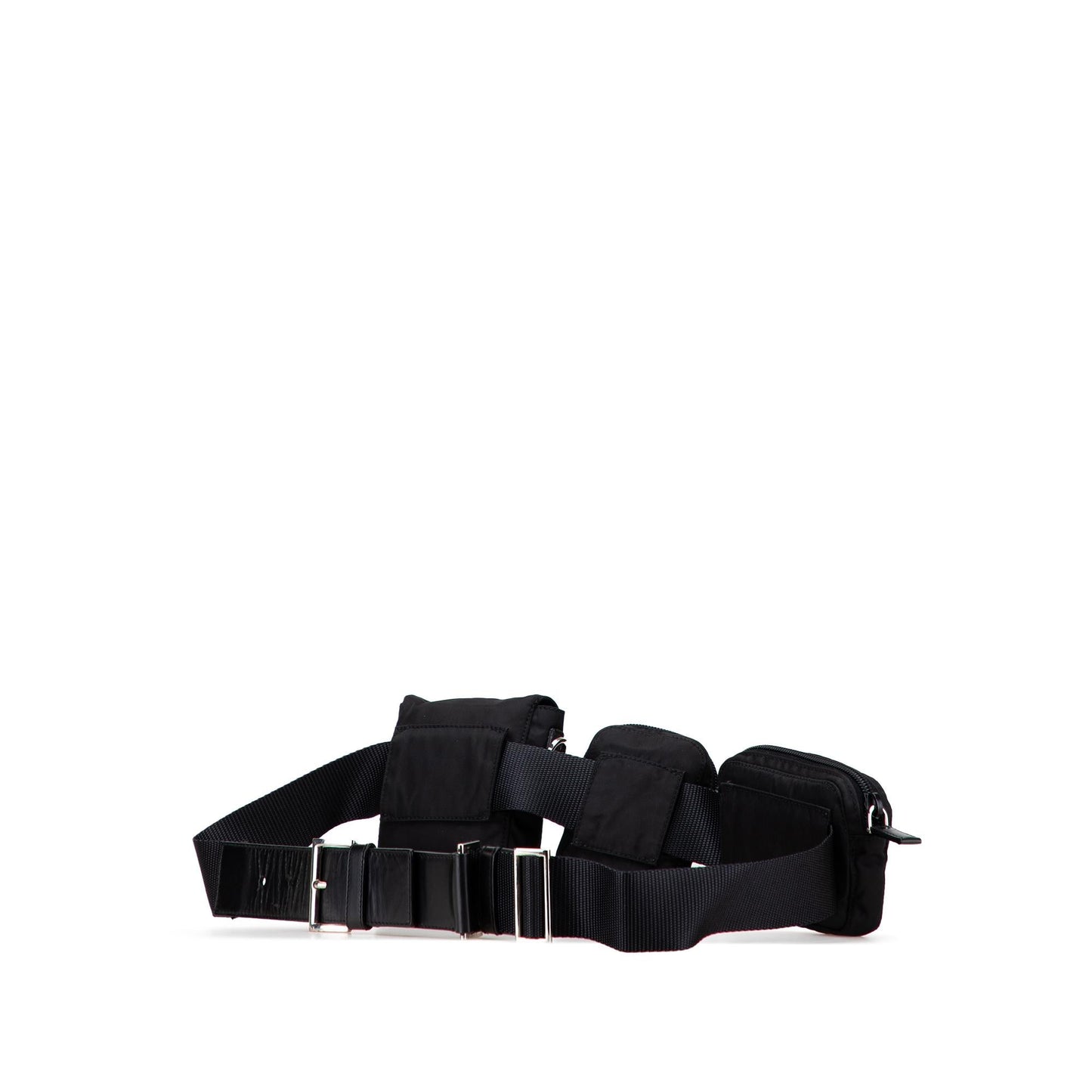 Prada Tessuto Triple Pouch Belt Bag