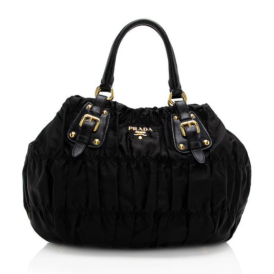 Prada Tesutto Gaufre Tote (SHF-18209)