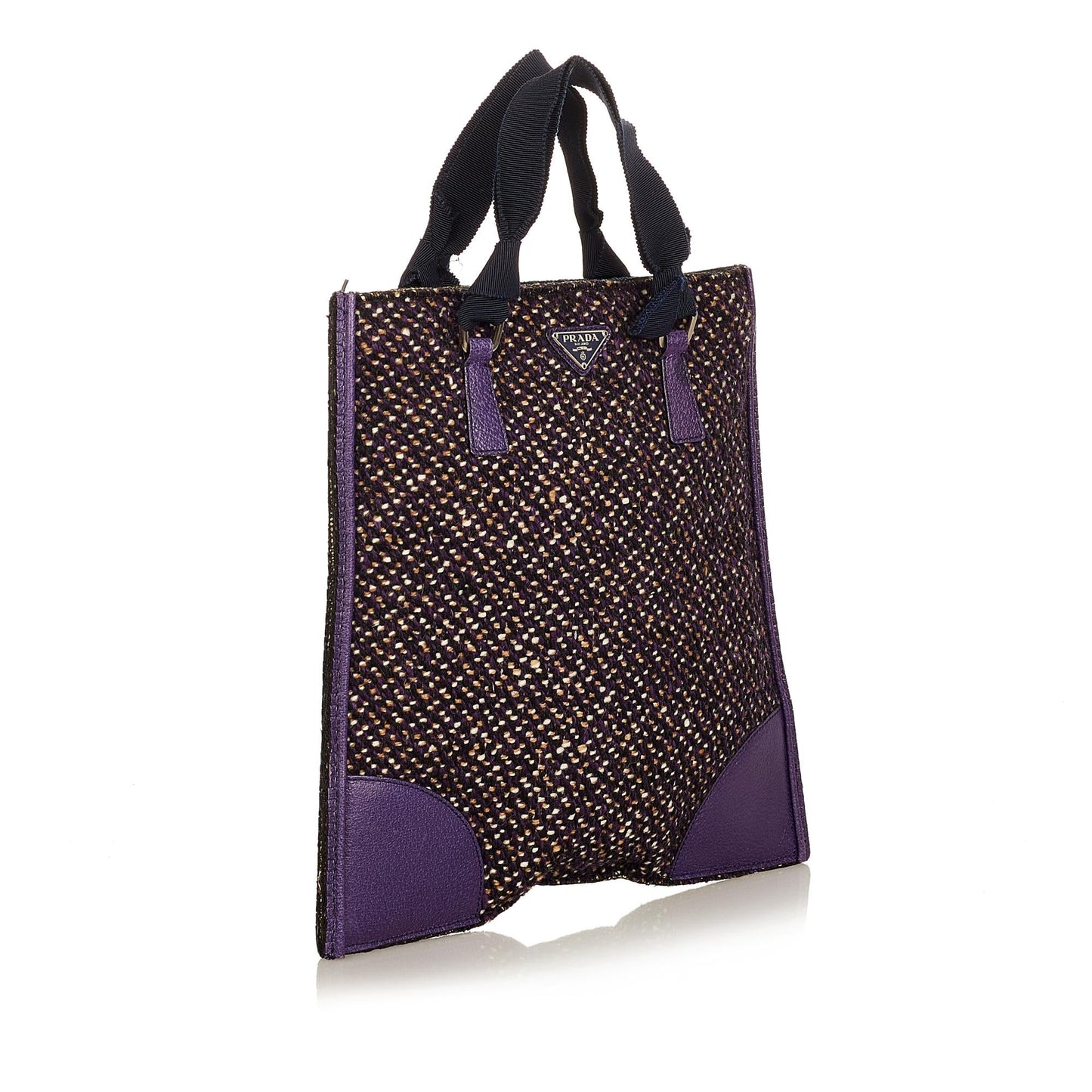 Prada Tweed Tote Bag (SHG-25163)