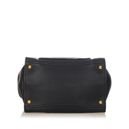 Prada Twin Pocket Leather Satchel (SHG-24744)