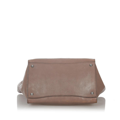 Prada Twin Pocket Leather Satchel (SHG-27027)