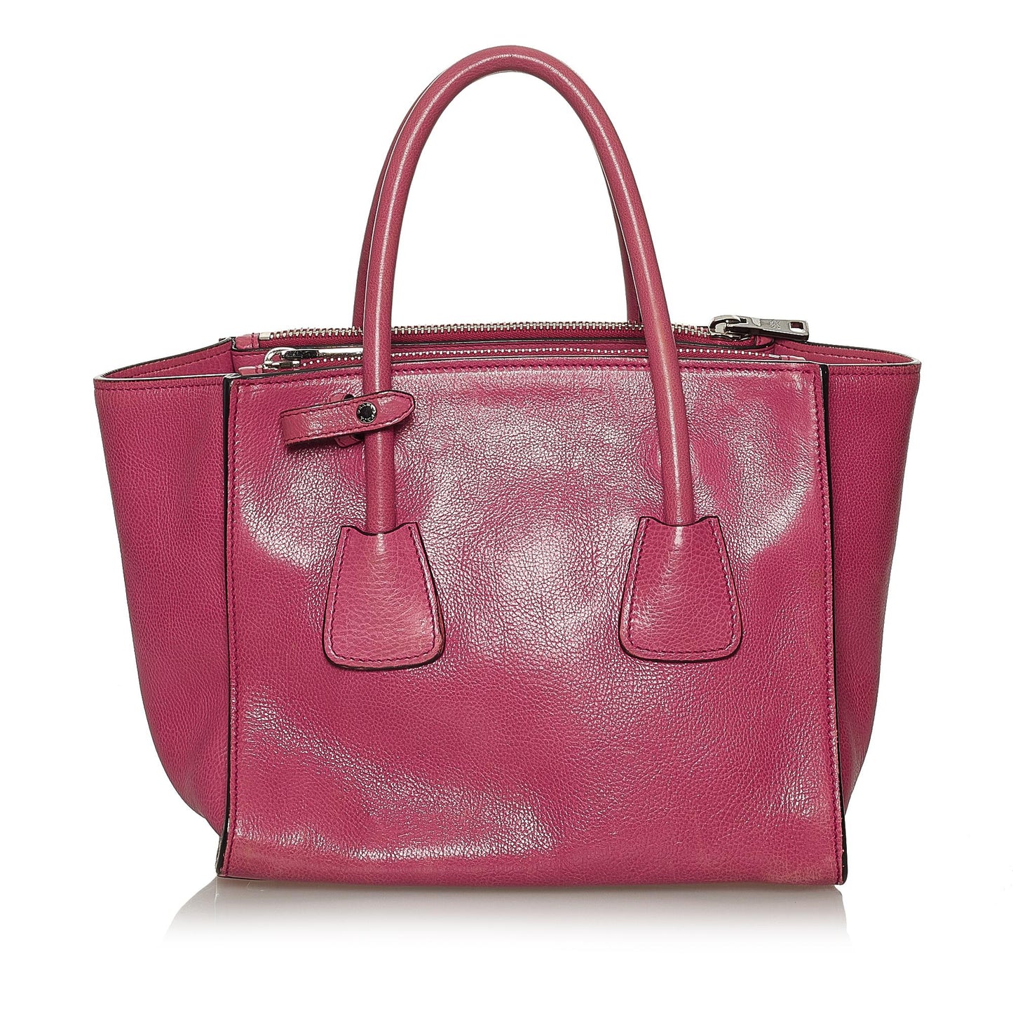 Prada Twin Pocket Leather Satchel (SHG-28484)