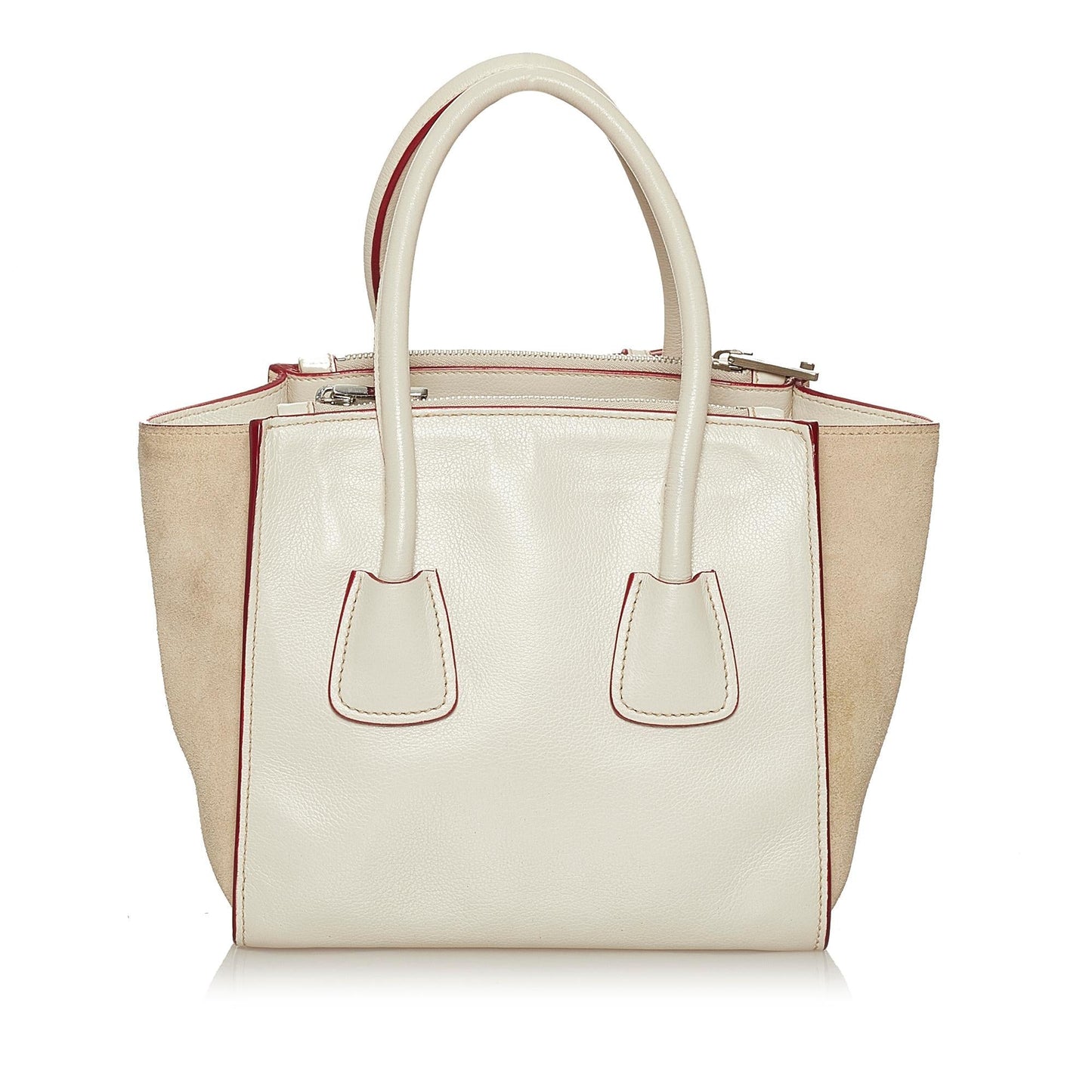 Prada Twin Pocket Leather Satchel (SHG-29191)