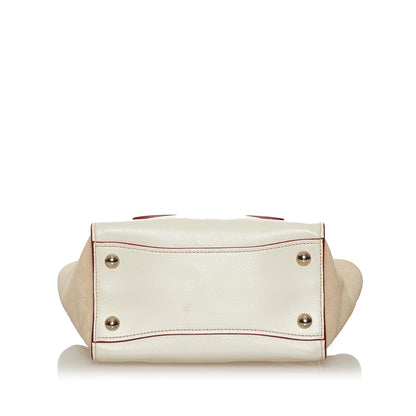 Prada Twin Pocket Leather Satchel (SHG-29191)