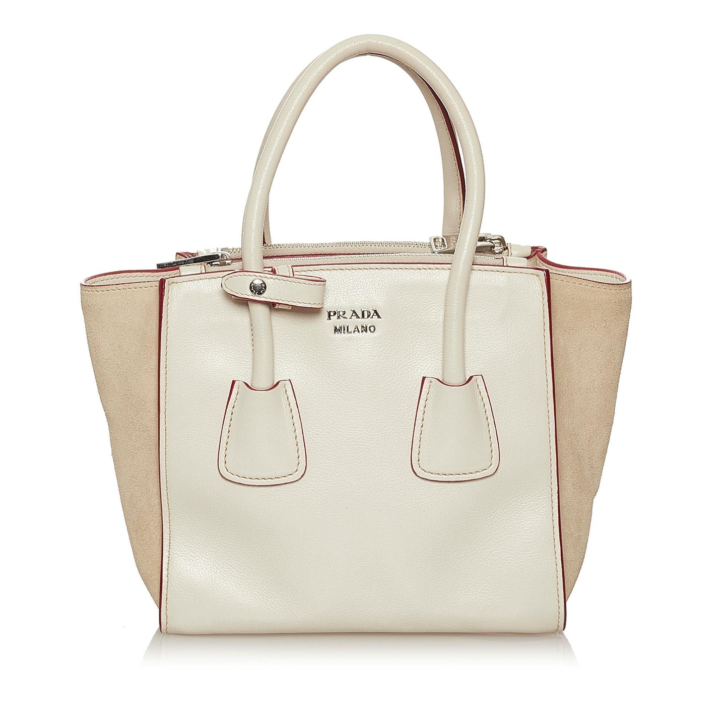 Prada Twin Pocket Leather Satchel (SHG-29191)