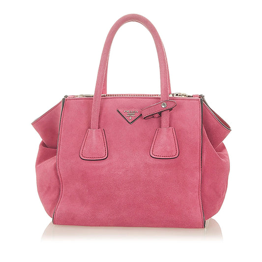 Prada Twin Pocket Leather Satchel (SHG-32134)