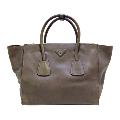 Prada Twin Pocket Leather Satchel (SHG-34780)