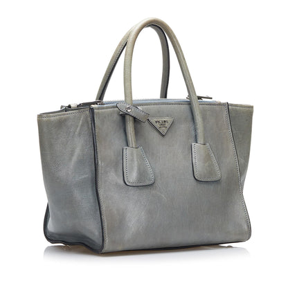 Prada Twin Pocket Satchel (SHG-NbakUA)