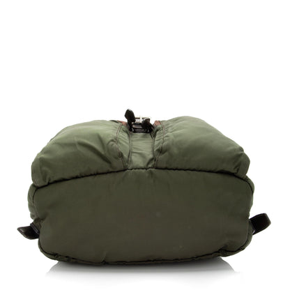 Prada Vintage Tessuto Double Pocket Small Backpack (SHF-23923)