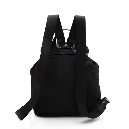 Prada Vintage Tessuto Front Pocket Backpack (SHF-22985)
