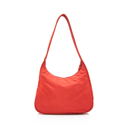 Prada Vintage Tessuto Hobo (SHF-SAtjcj)