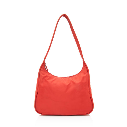 Prada Vintage Tessuto Hobo (SHF-SAtjcj)