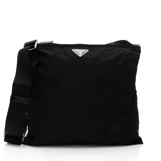 Prada Vintage Tessuto Messenger Bag (SHF-D3WoVA)