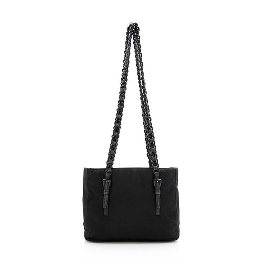 Prada Vintage Tessuto Plastic Chain Small Tote - FINAL SALE (SHF-19098)
