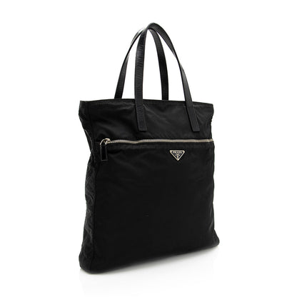 Prada Vintage Tessuto Pocket Tote (SHF-18353)