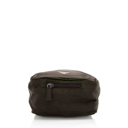 Prada Vintage Tessuto Square Belt Bag (SHF-18233)