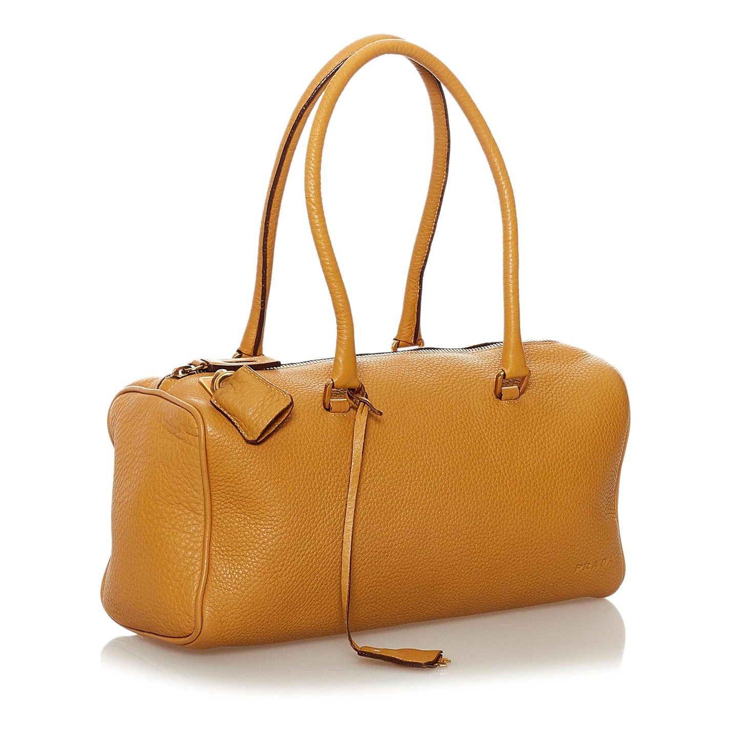 Prada Vitello Daino Boston Bag (SHG-32991)
