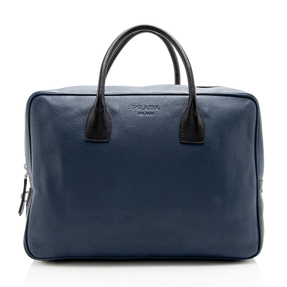 Prada Vitello Daino Breifcase (SHF-14513)