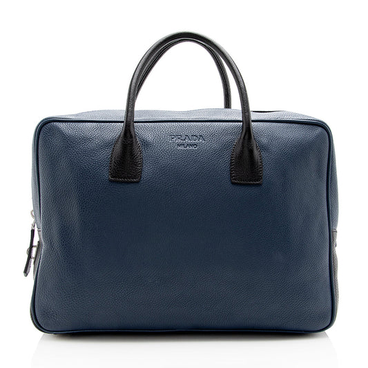 Prada Vitello Daino Breifcase (SHF-14513)