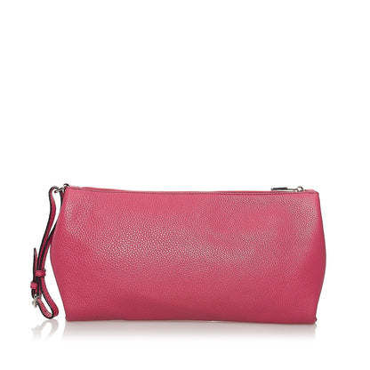 Prada Vitello Daino Clutch Bag (SHG-32199)
