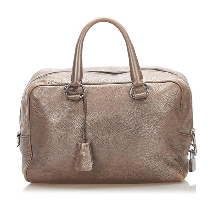 Prada Vitello Daino Handbag (SHG-17695)