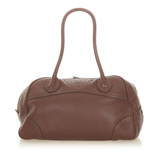 Prada Vitello Daino Handbag (SHG-19835)
