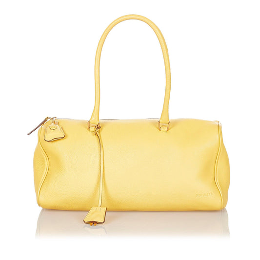 Prada Vitello Daino Handbag (SHG-20920)