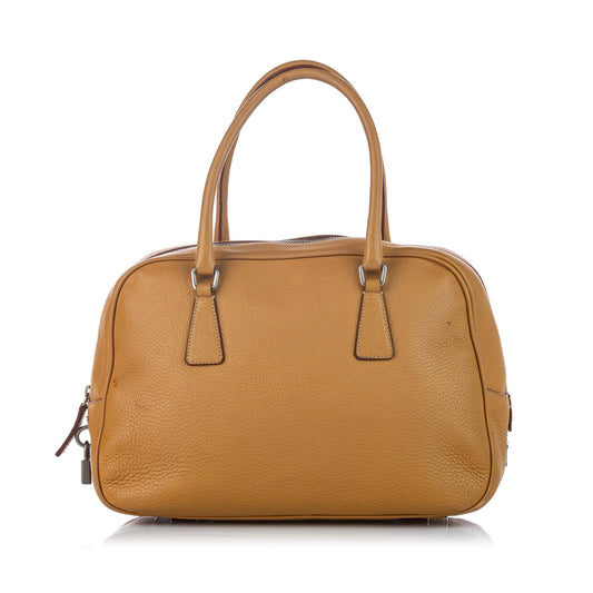 Prada Vitello Daino Handbag (SHG-32137)