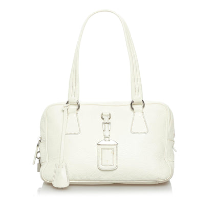 Prada Vitello Daino Handbag (SHG-33701)