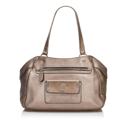 Prada Vitello Daino Handbag (SHG-FqvS7w)