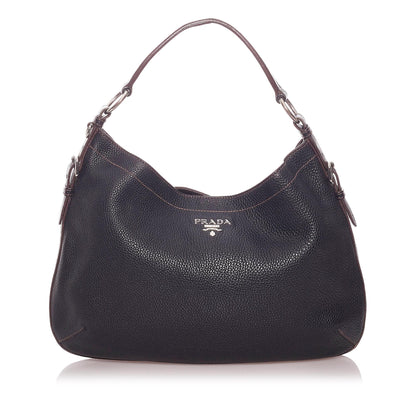 Prada Vitello Daino Hobo Bag (SHG-28994)