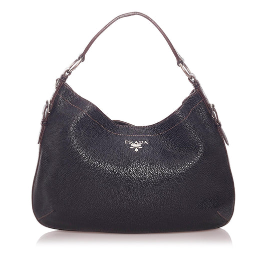 Prada Vitello Daino Hobo Bag (SHG-28994)