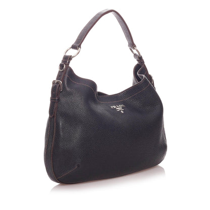 Prada Vitello Daino Hobo Bag (SHG-28994)