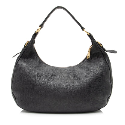 Prada Vitello Daino Hobo (SHF-23377)