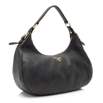 Prada Vitello Daino Hobo (SHF-23377)