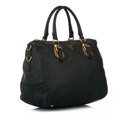 Prada Vitello Daino Leather Satchel (SHG-15446)