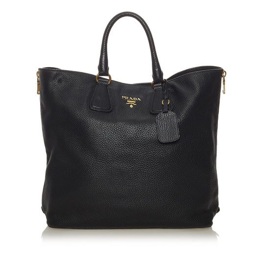 Prada Vitello Daino Leather Satchel (SHG-28035)