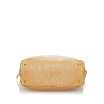 Prada Vitello Daino Leather Satchel (SHG-33096)