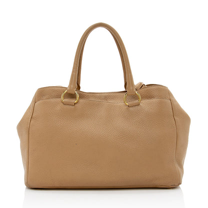 Prada Vitello Daino Leather Tote (SHF-17075)